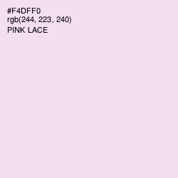 #F4DFF0 - Pink Lace Color Image